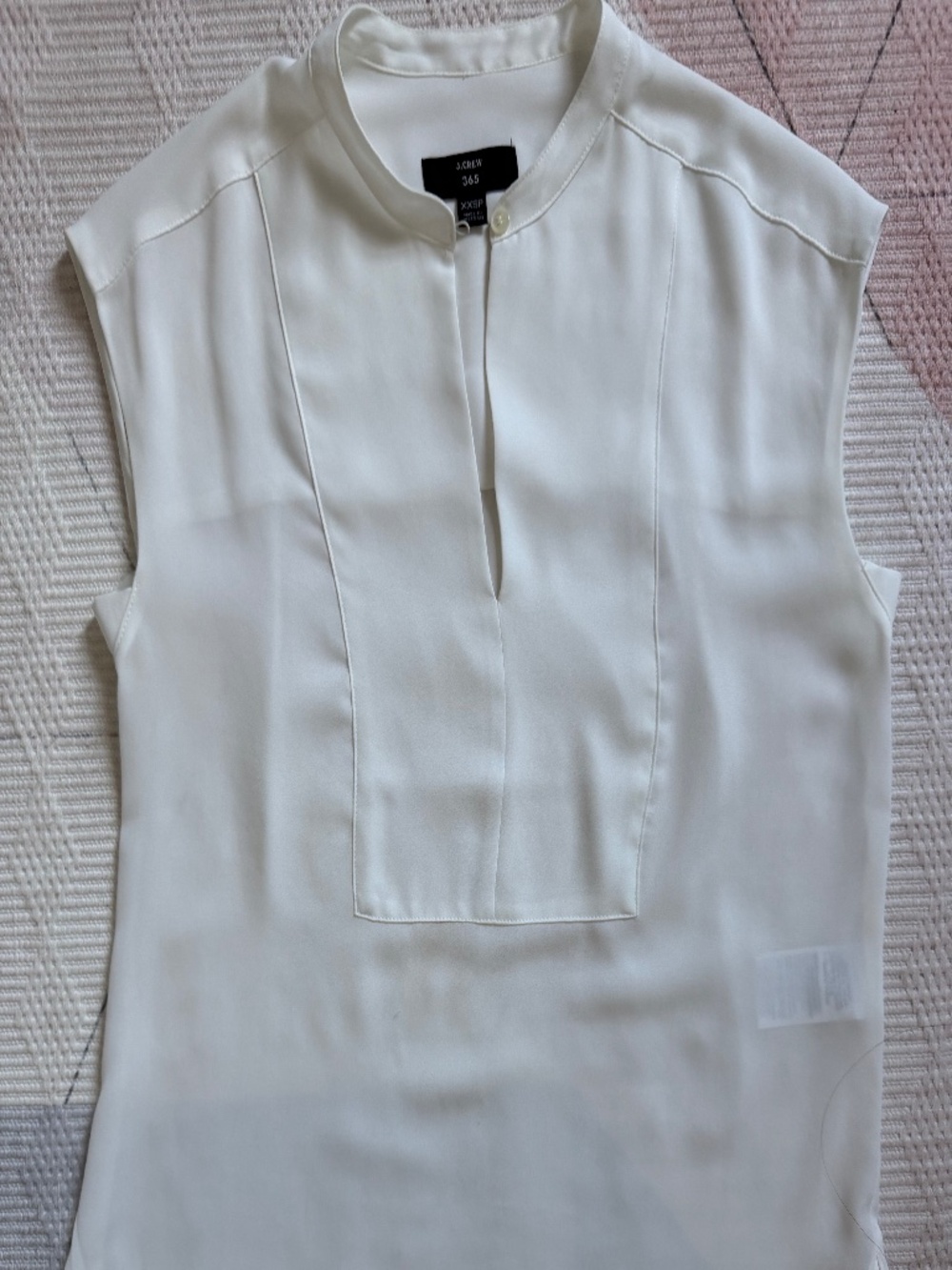 J. Crew 365 Off-white shell size XXS